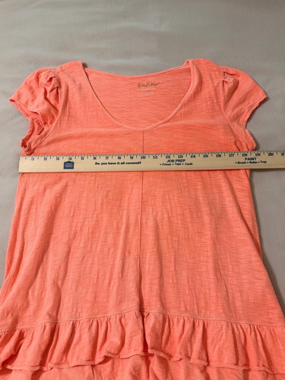 Lilly Pulitzer Sunrise Orange Mona Top | Large - Picture 6 of 7
